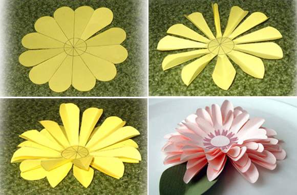 2 cách làm hoa giấy tuyệt đẹp mà dễ như "ăn kẹo" 11