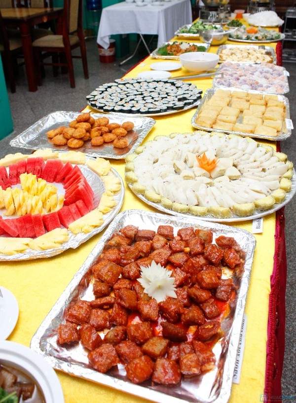 5 quán buffet chay ngon ở Hà Nội 200 nghìn thì ăn tẹt ga 3