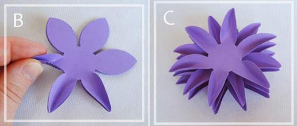 2 cách làm hoa giấy tuyệt đẹp mà dễ như "ăn kẹo" 2
