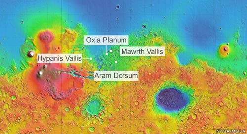 Oxia: Vùng đất được chinh phục đầu tiên trên sao Hỏa 2