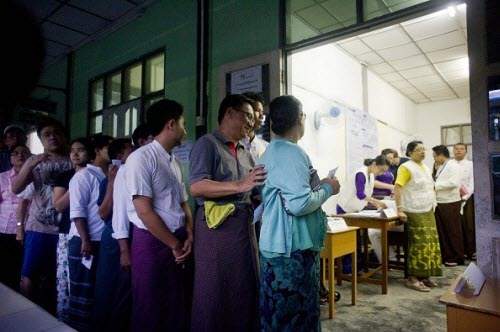 30 triệu cử tri Myanmar lần đầu bầu cử tự do sau 25 năm 2