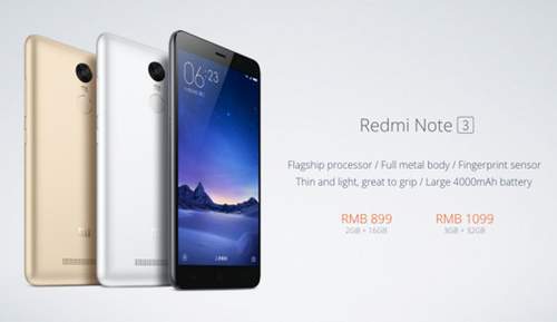 Redmi Note 3 thỏi pin 4000mAh, giá 3,1 triệu đồng 3