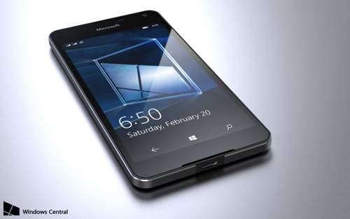 Điện thoại thông minh Lumia 650 giá rẻ lộ diện 2