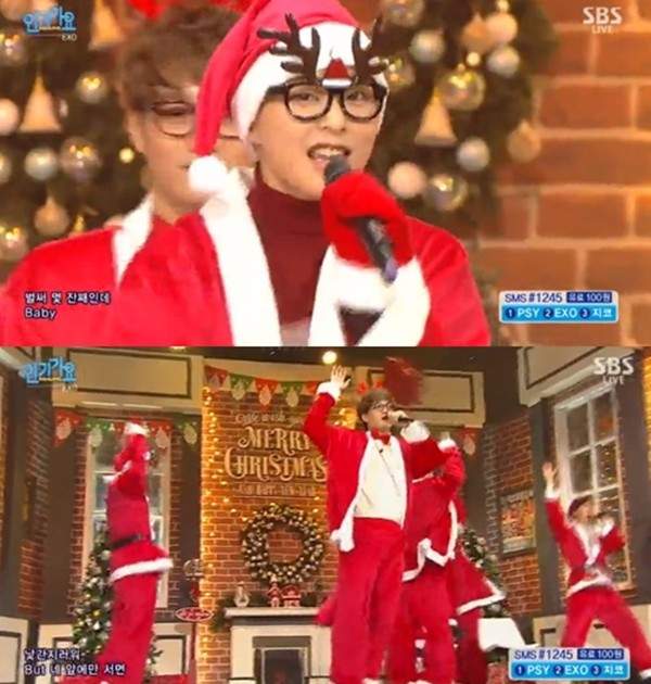 Trang phục biểu diễn đậm chất Giáng sinh của sao Kpop 2