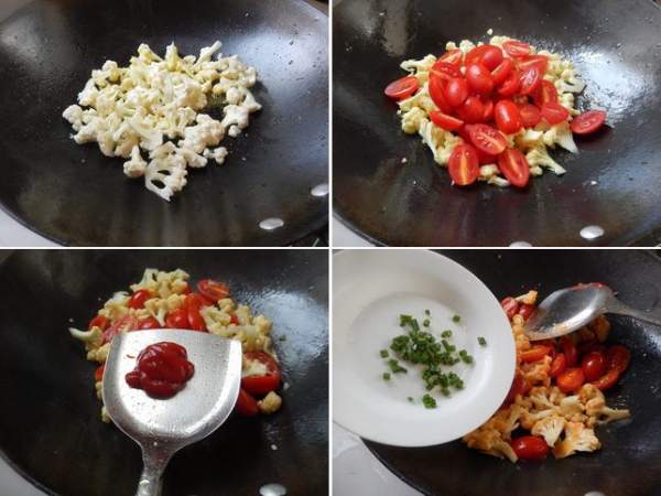 Cách làm súp lơ xào cà chua cho người ăn chay 2