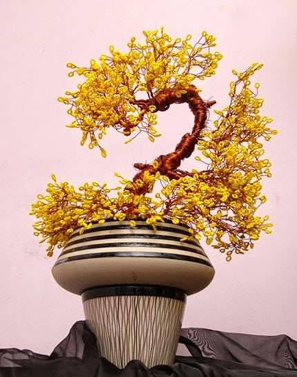 Hướng dẫn cách làm cây bonsai "hái tiền" ngày Tết 17