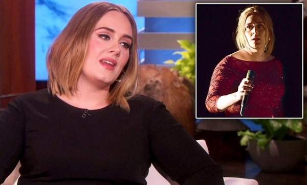 Adele khóc cả ngày vì sự cố ở Grammy 2