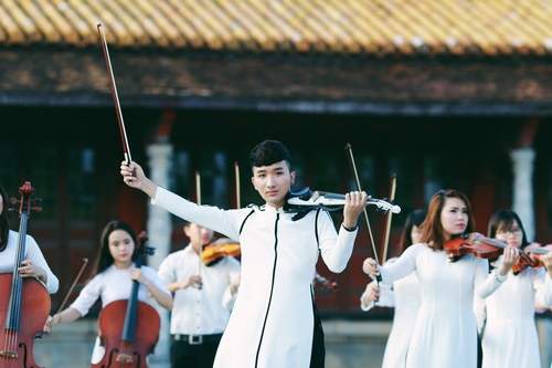 Em trai Khắc Việt sản xuất âm nhạc cho MV violin cực đẹp 4