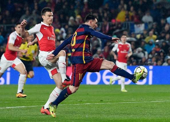 Messi, Neymar và Suarez giúp Barca thắng Arsenal 3-1 4