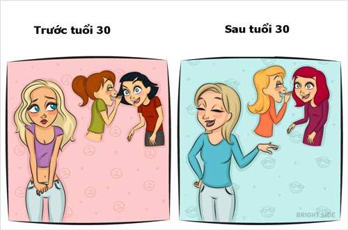 Sự thay đổi chóng mặt của phụ nữ trước và sau tuổi 30 5