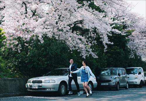 Ảnh cưới ngập sắc hoa anh đào lãng mạn như phim Hàn Quốc 48