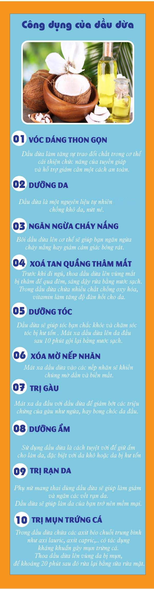 10 lý do khiến mọi phụ nữ đều nên làm đẹp với dầu dừa 3