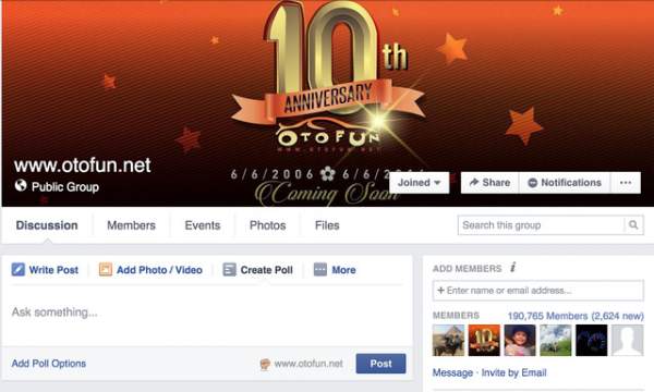 Group Otofun với hơn 180.000 thành viên đột ngột "biến mất" trên Facebook 3