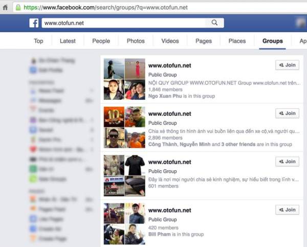 Group Otofun với hơn 180.000 thành viên đột ngột "biến mất" trên Facebook 2