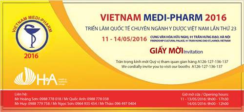 H&A Group tham gia triển lãm quốc tế chuyên ngành Y dược Việt Nam lần 23. 15