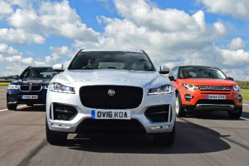 So kè Jaguar F-Pace, Land Rover Discovery Sport và BMW X3 3