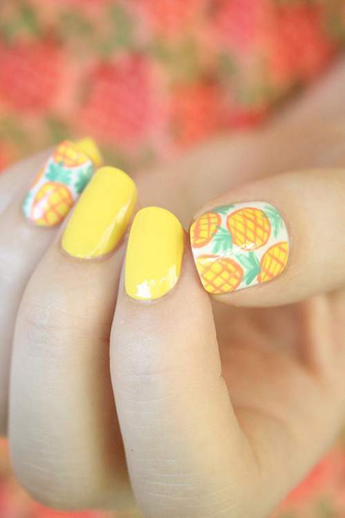 Những mẫu nail mát lạnh giúp bạn giải nhiệt mùa hè 42