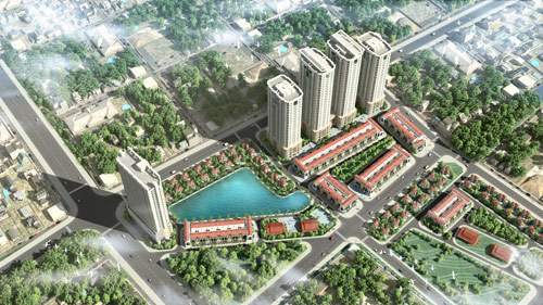 Tòa tháp đôi HH3 FLC Graden City chính thức ra mắt khách hàng. 6