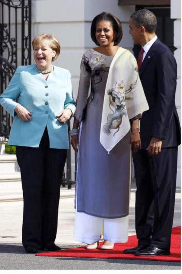Sự thật đằng sau bức ảnh phu nhân Obama mặc áo dài Việt Nam 3