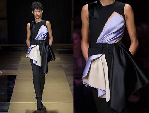 Những nếp gấp mượt mà trên váy đầm cao cấp Atelier Versace 6