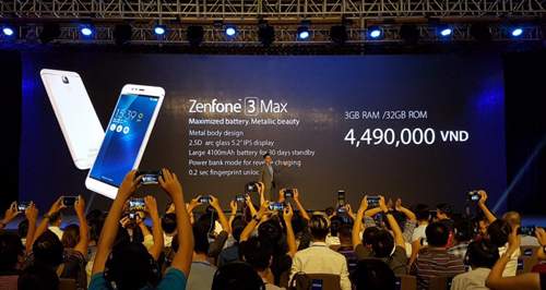 Asus trình làng Zenfone 3 Laser và Zenfone 3 Max giá mềm 2