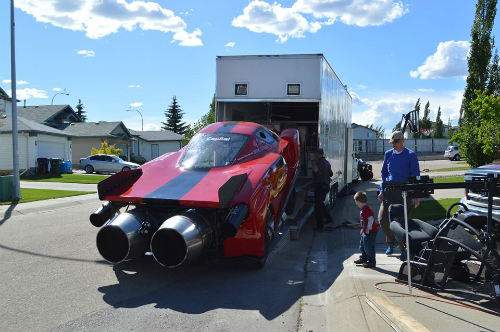 Độc dị xe Ferrari Enzo độ động cơ máy bay khủng 7