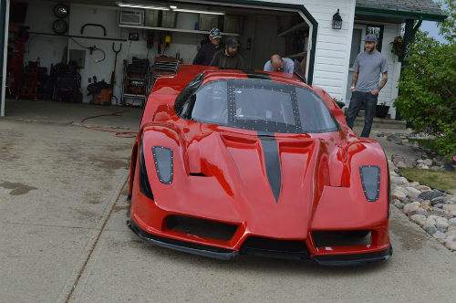 Độc dị xe Ferrari Enzo độ động cơ máy bay khủng 3