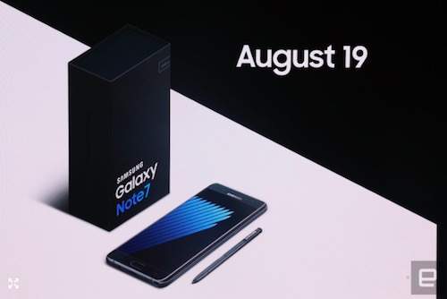 Samsung Galaxy Note 7: Bán ra từ ngày 19/8 6