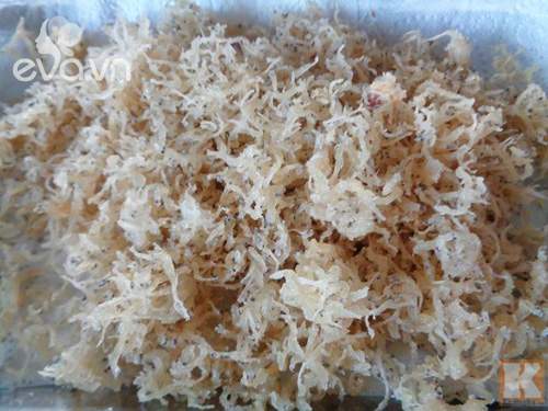 Cá ngần rim dừa sấy khô để dành ăn dần 6