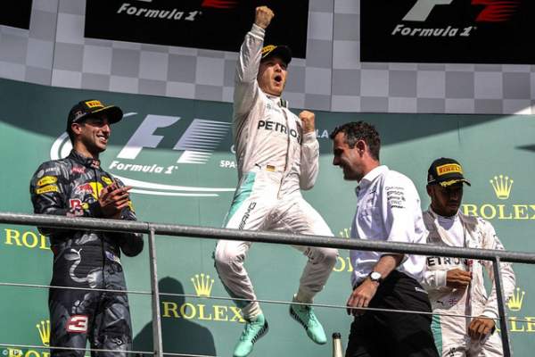 Nico Rosberg thắng dễ tại Spa-Francorchamps 2