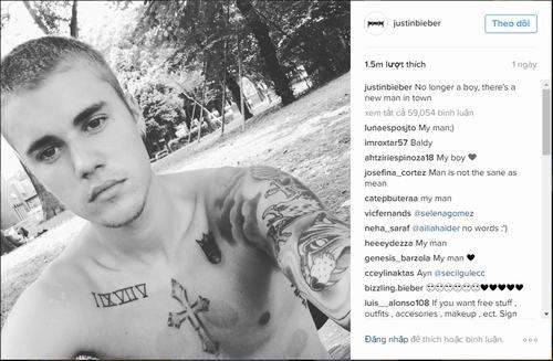 Loạt ảnh cơ bắp của Justin Bieber khiến fan nữ phát sốt 4