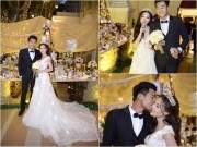 Vợ mới cưới Linh Phi tình cảm thay áo cho Quang Tuấn trong hậu trường 62