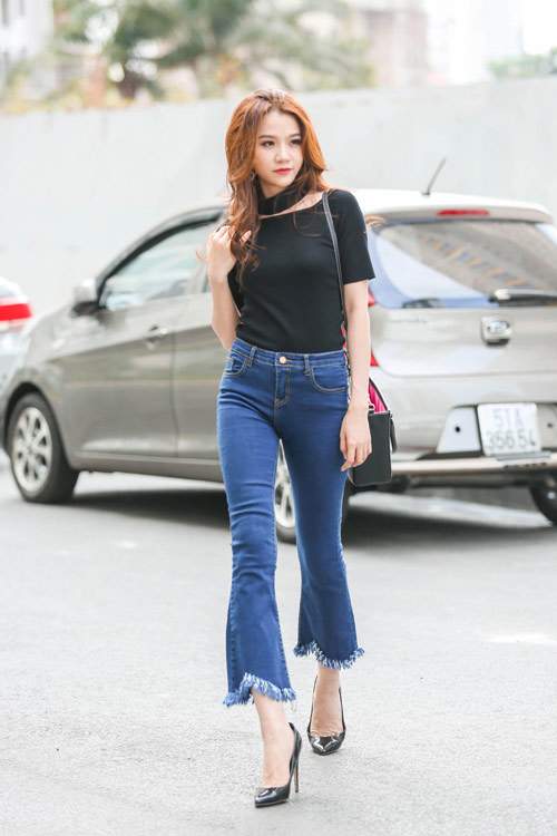 Mốt jeans xấu xí nhưng vẫn khiến nhiều sao Việt thích mê 12