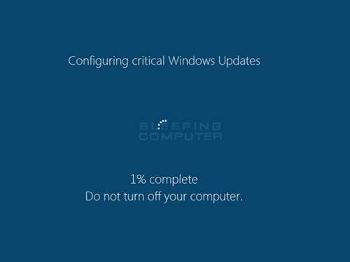 Xuất hiện mã độc giả mạo màn hình Windows Update 3
