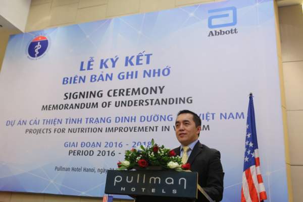 Bộ Y tế Việt Nam ký chương trình hợp tác hỗ trợ cải thiện dinh dưỡng với Abbott 5