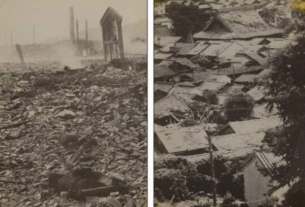 Ảnh hiếm:12 tiếng sau khi Mỹ ném bom nguyên tử Nagasaki 10