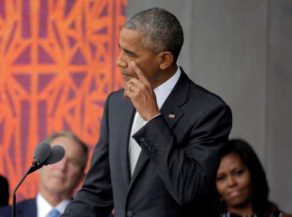 Vợ chồng Obama, Bush hội ngộ tại lễ khai trương bảo tàng về người da màu 9