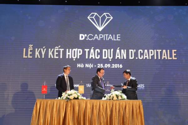 Tân Hoàng Minh group - Vingroup - Techcombank hợp tác triển khai dự án D’.Capitale 2
