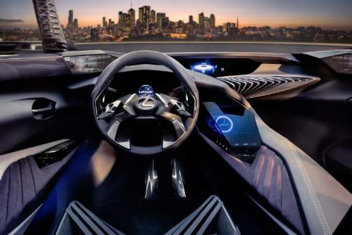 Lexus UX concept có nội thất ba chiều cực chất 3