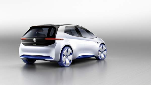 Chi tiết ngoại hình mẫu xe điện Volkswagen I.D. Concept mới 3