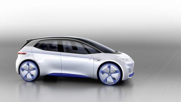 Chi tiết ngoại hình mẫu xe điện Volkswagen I.D. Concept mới 4