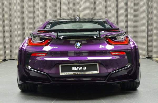 BMW i8 đẹp ngỡ ngàng trong sắc tím 7