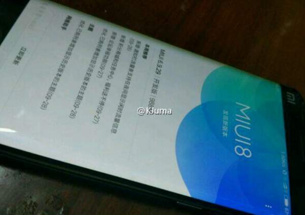 Lộ diện máy ảnh kép của Xiaomi Mi Note 2 2