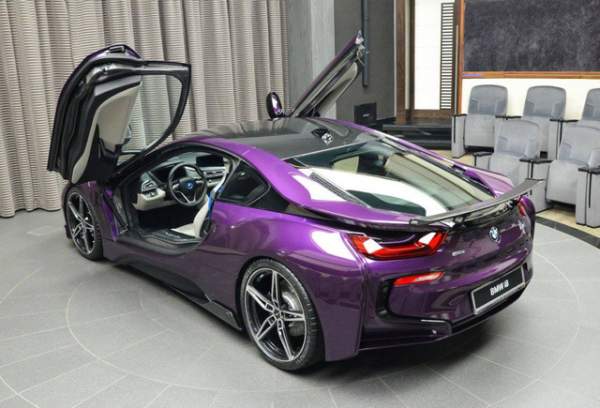 BMW i8 đẹp ngỡ ngàng trong sắc tím 13