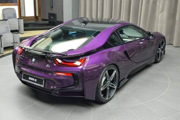 BMW i8 đẹp ngỡ ngàng trong sắc tím 4