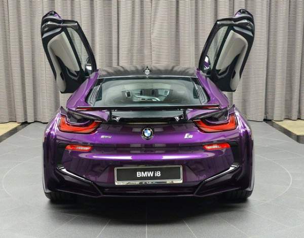 BMW i8 đẹp ngỡ ngàng trong sắc tím 14