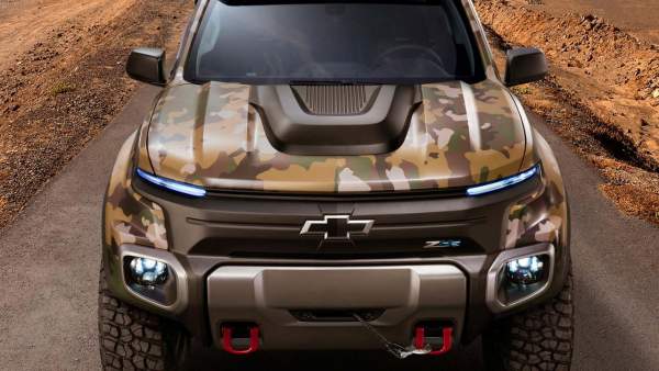 Chevrolet Colorado ZH2 concept - Xe "tàng hình" của Quân đội Mỹ 4