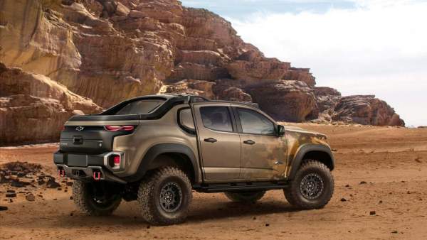 Chevrolet Colorado ZH2 concept - Xe "tàng hình" của Quân đội Mỹ 3