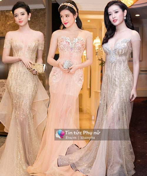 Những sao Việt đắt giá nhất lại gây nhàm chán vì mặc mãi một kiểu váy 3