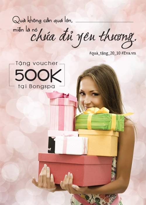 Quà tặng từ Eva ngày 17/10: Nếu bạn là con gái, hãy nhận ngay voucher và đi làm đẹp nhé! 6